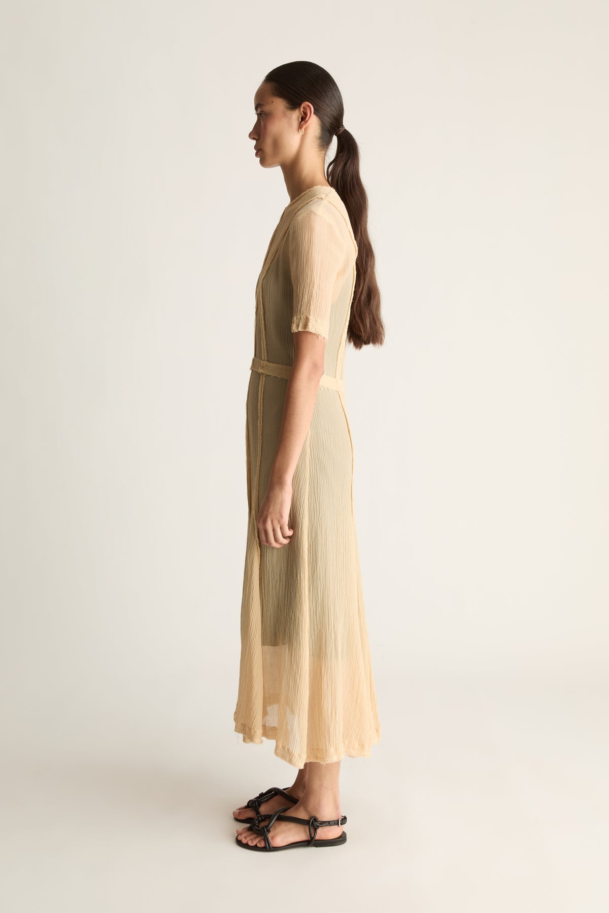 Olympia Silk Cotton SS Dress