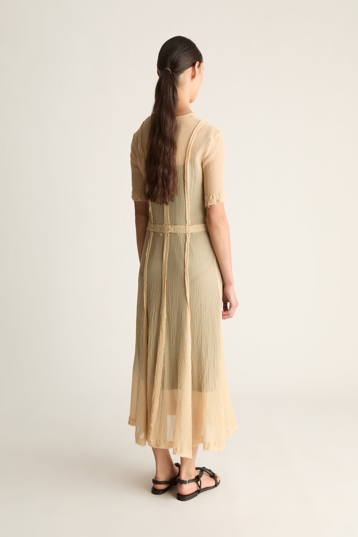 Olympia Silk Cotton SS Dress
