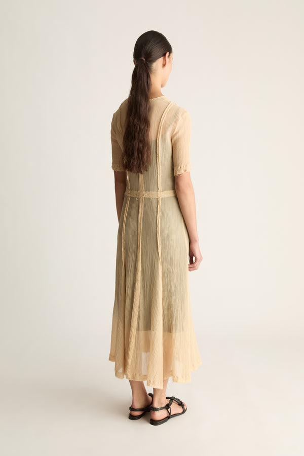 Olympia Silk Cotton SS Dress