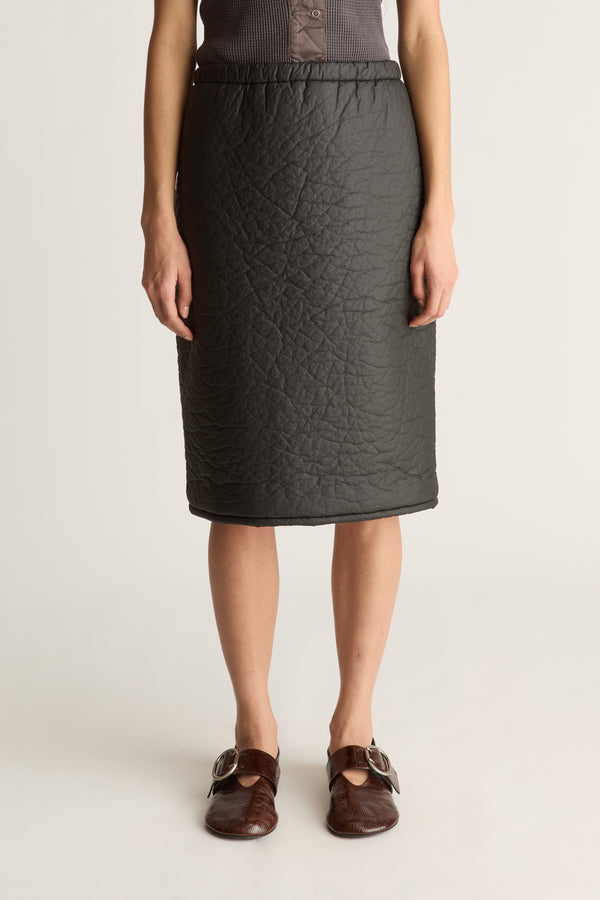 Puff Midi Skirt