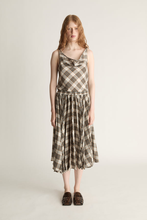 Rowan Pleat Skirt