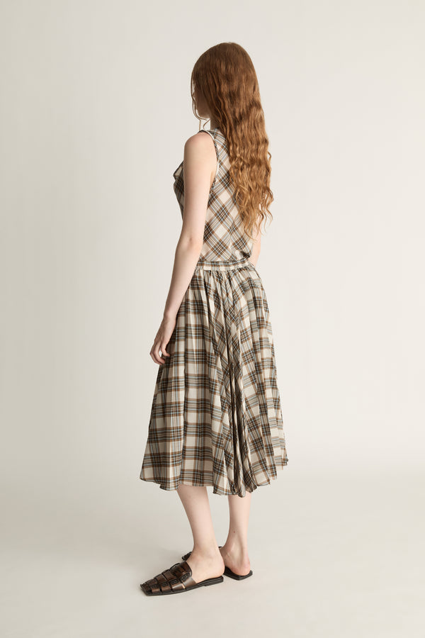Rowan Pleat Skirt