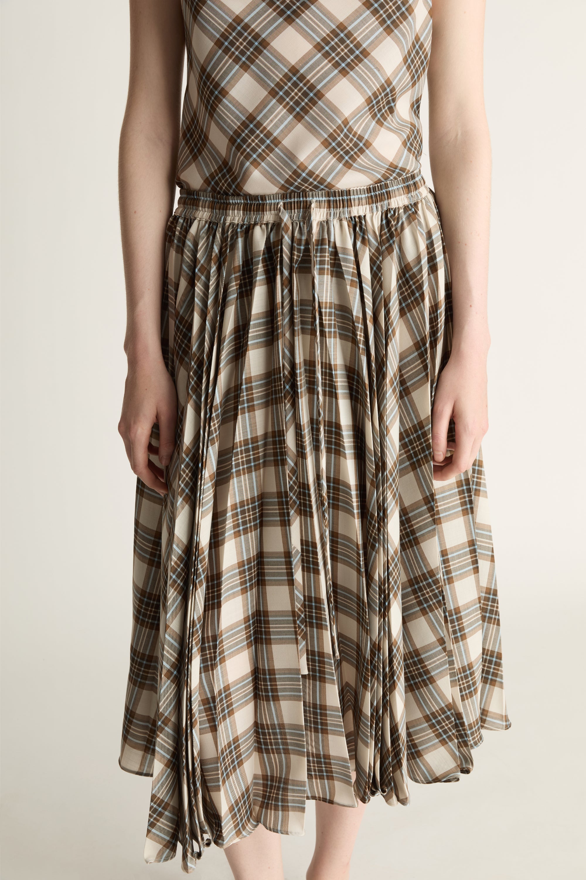 Rowan Pleat Skirt