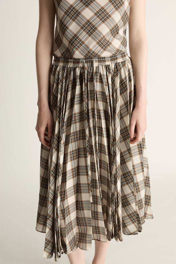 Rowan Pleat Skirt