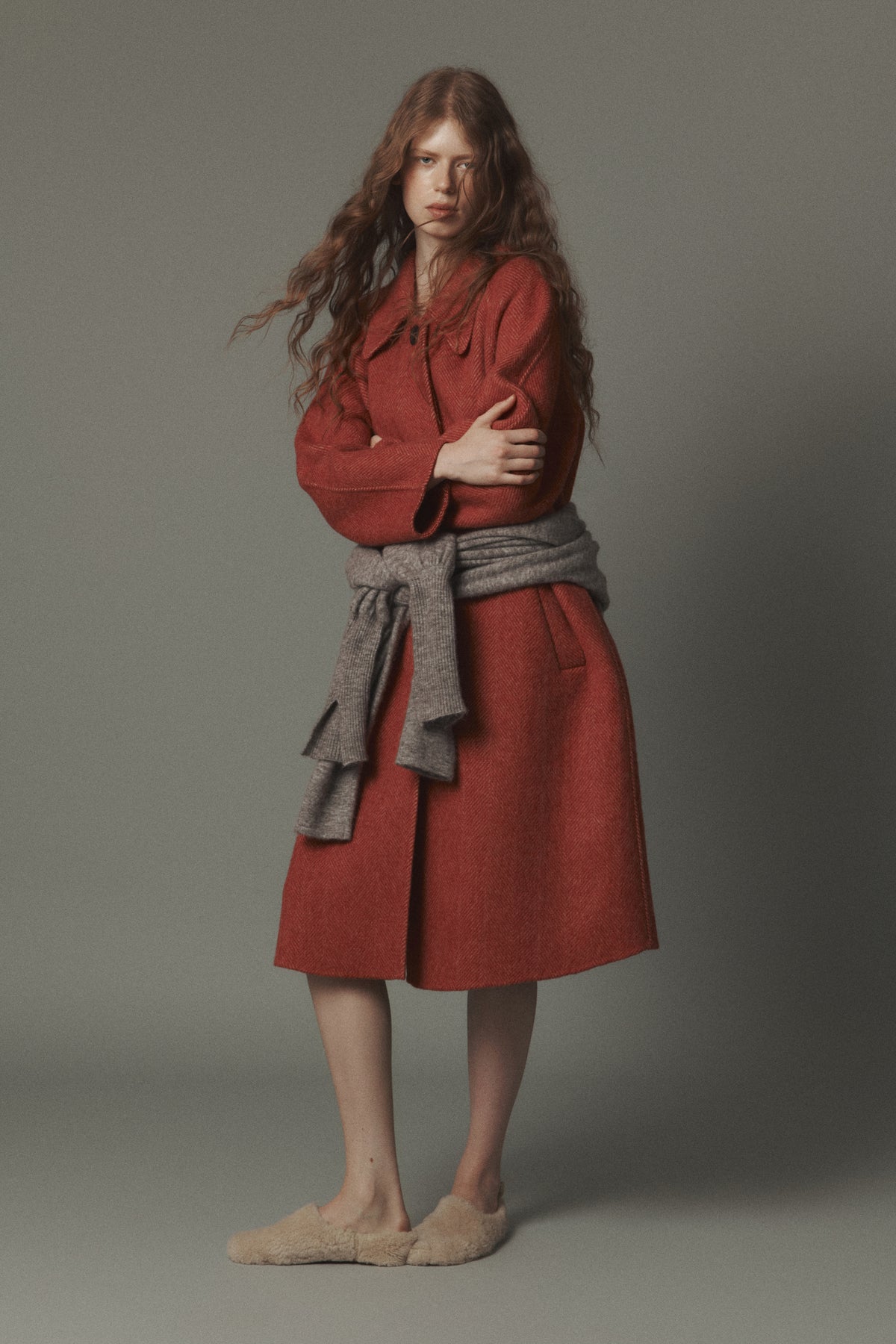 Fraser Herringbone Coat