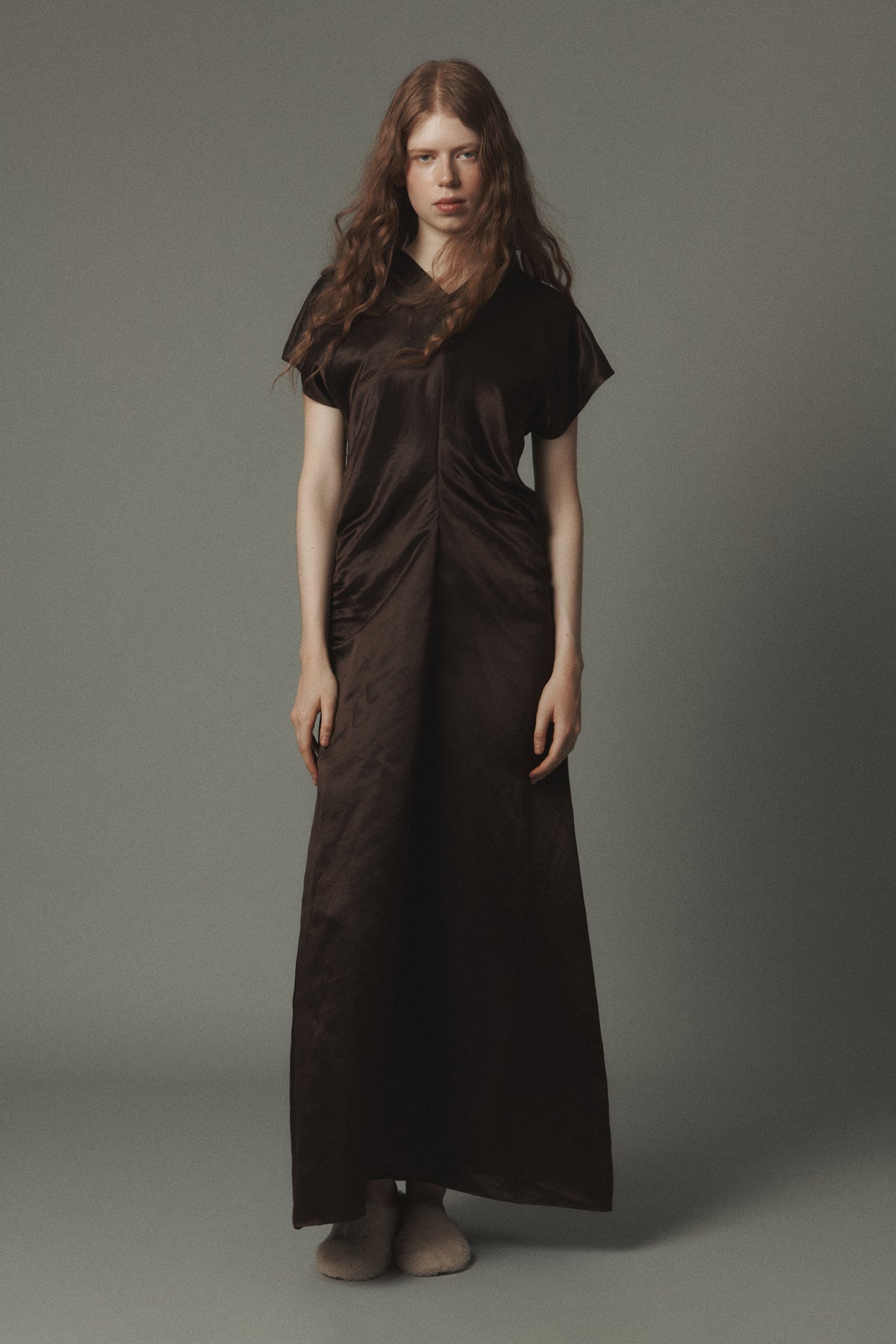 Stella Silk Satin Maxi Dress