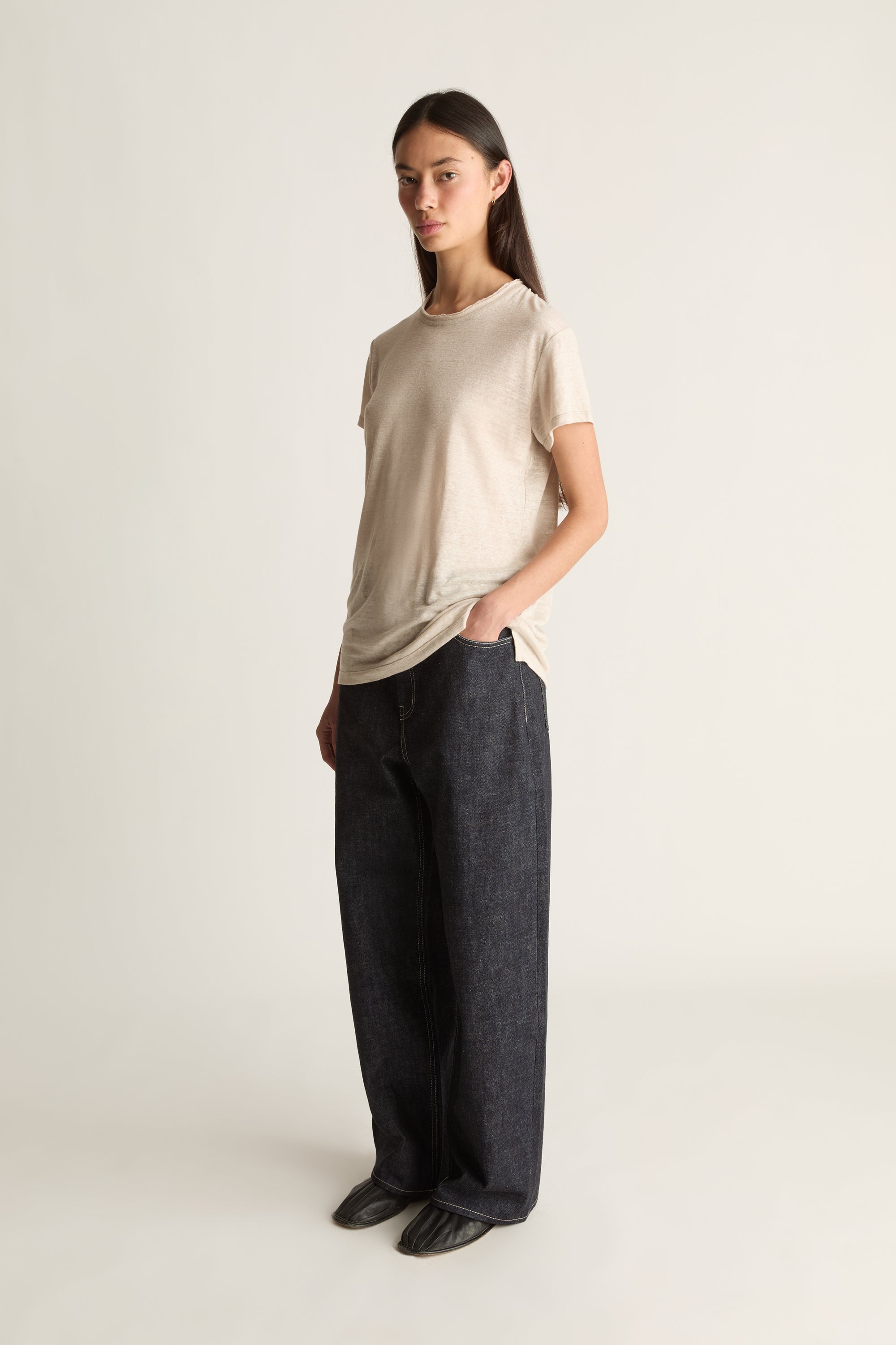Tilly Linen Jersey Tee