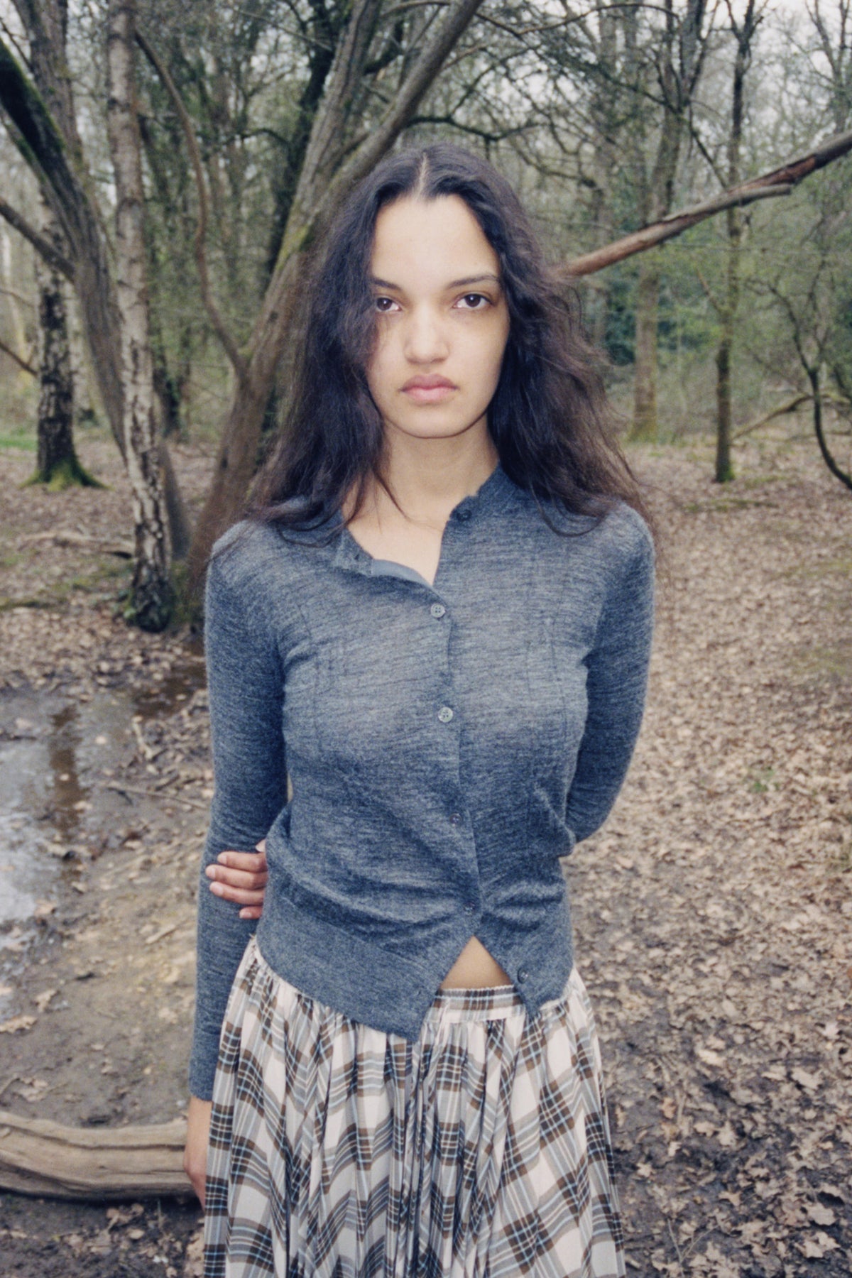 Mila Cable Knit Cardigan