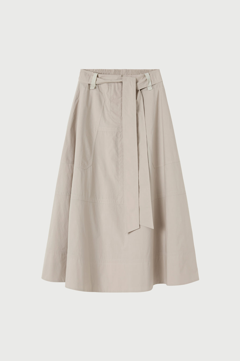 Shop the LM Poplin Flare Skirt by Lee Mathews