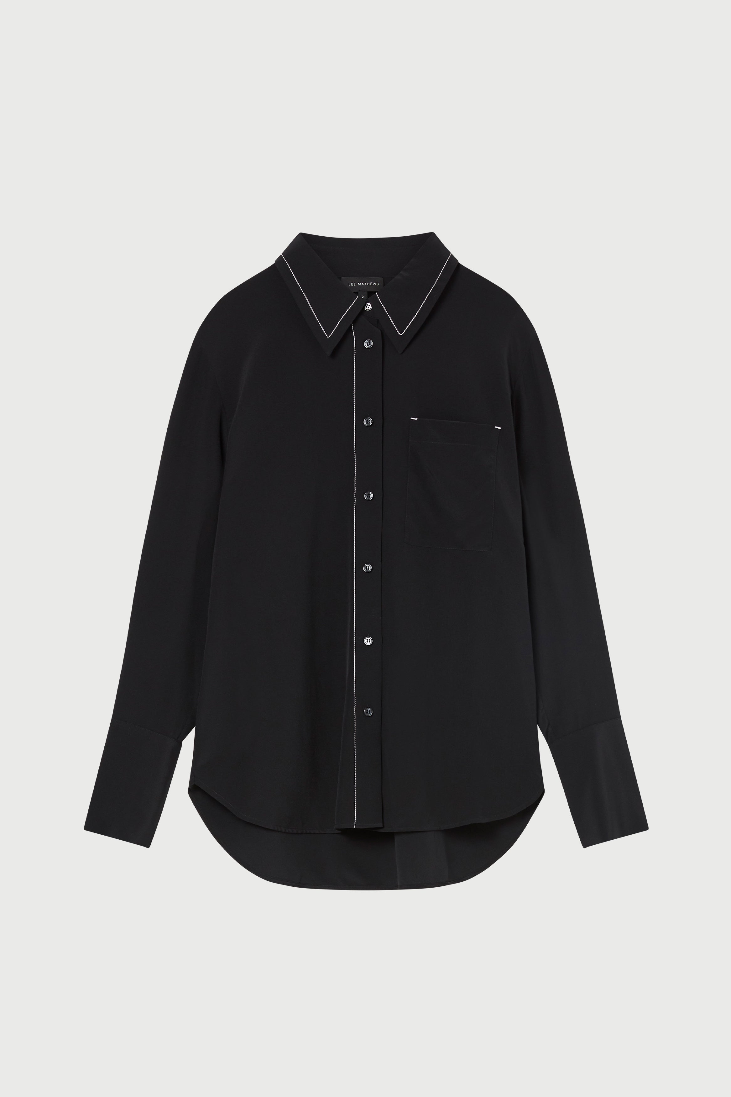 Cassini LS Shirt in Black