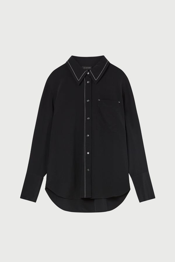 Cassini LS Shirt in Black
