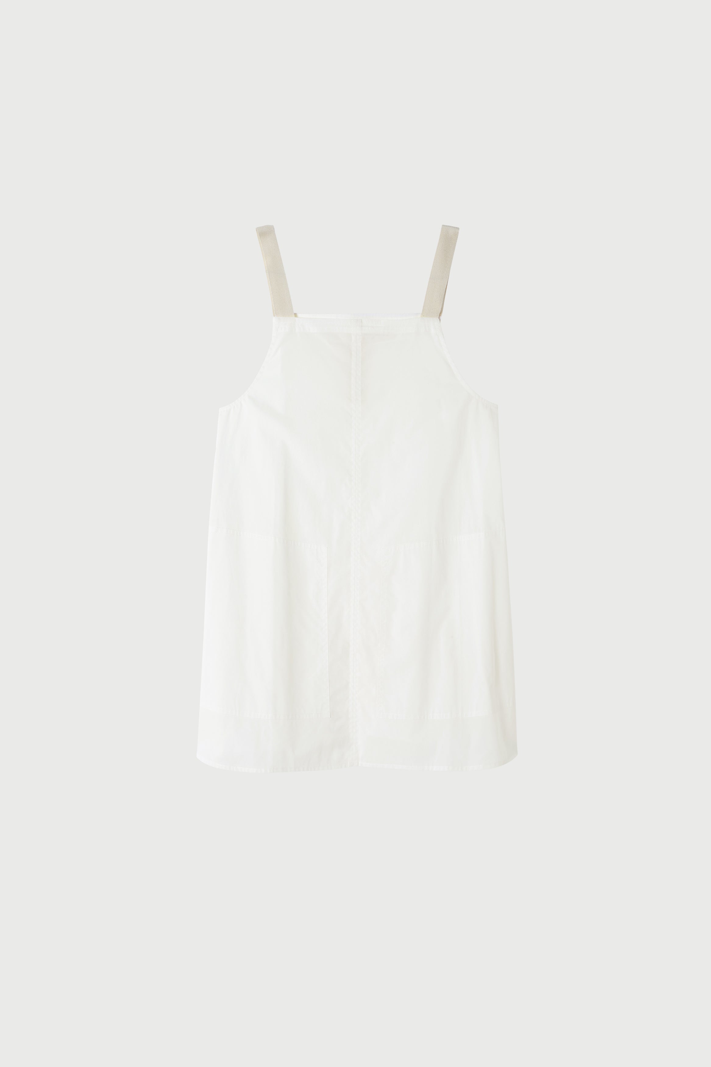 LM Poplin Cami White
