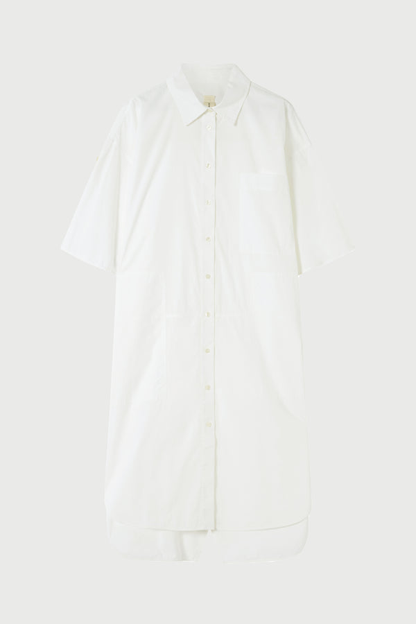 LM Poplin SS Shirt Dress