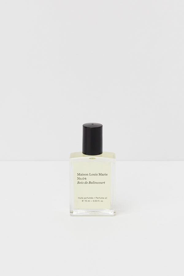 Maison Louis Marie Perfume Oil - No. 04 'Bois De Balincourt'